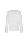 Sweatshirt | ökologisch | Damen Weiss