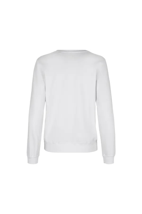 Sweatshirt | ökologisch | Damen Weiss