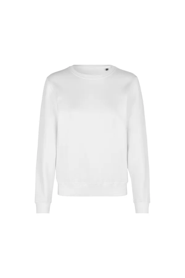 Sweatshirt | ökologisch | Damen Weiss