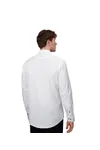 SEVEN SEAS Fine Twill Contrast | modern Weiss