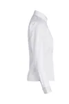 SEVEN SEAS Fine Twill Contrast | modern | Damen Weiss