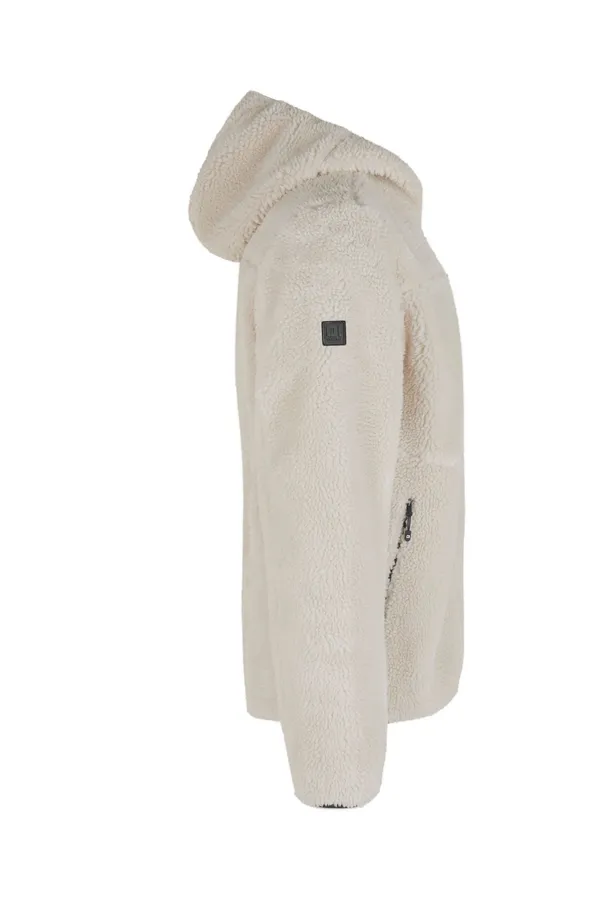 Pile Fleecejacke Off-white