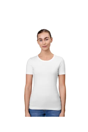 Stretch T-Shirt | Komfort | Damen Weiss