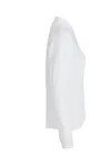 Langarm Poloshirt | Stretch | Damen Weiss
