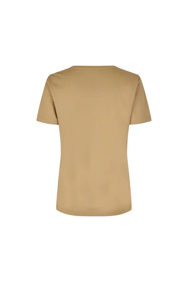T-Shirt Lyocell | Damen Sand