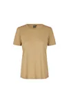 T-Shirt Lyocell | Damen Sand