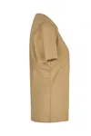 T-Shirt Lyocell | Damen Sand