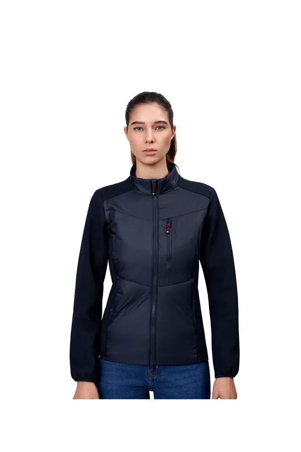 Hybrid Jacke | Damen Navy