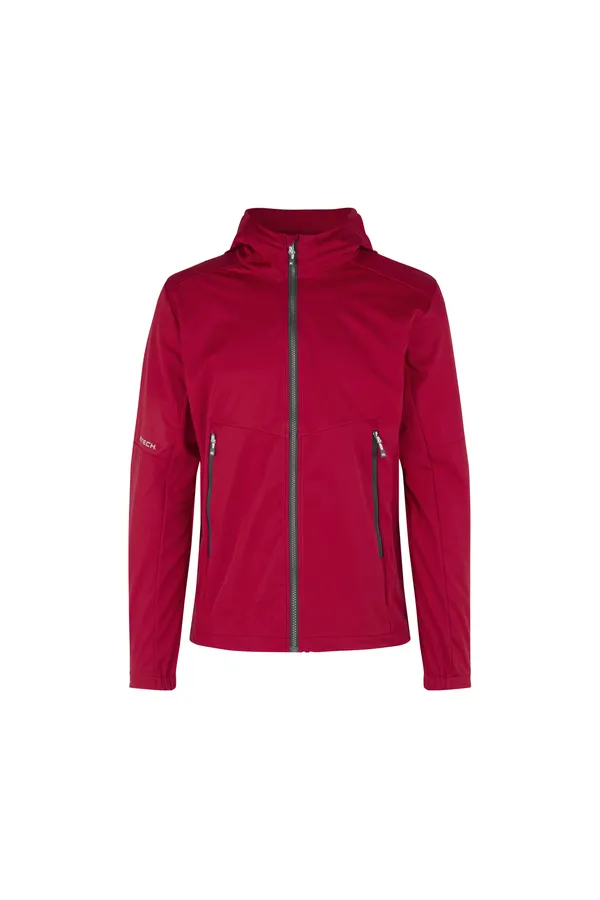 Soft Shell-Jacke | light Rot