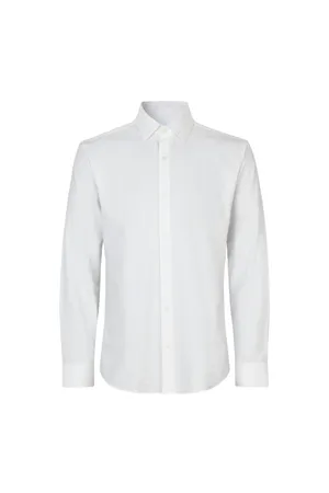 SEVEN SEAS Hybrid shirt | slim Weiss