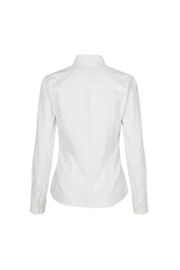 SEVEN SEAS Hybrid shirt | modern | Damen Weiss