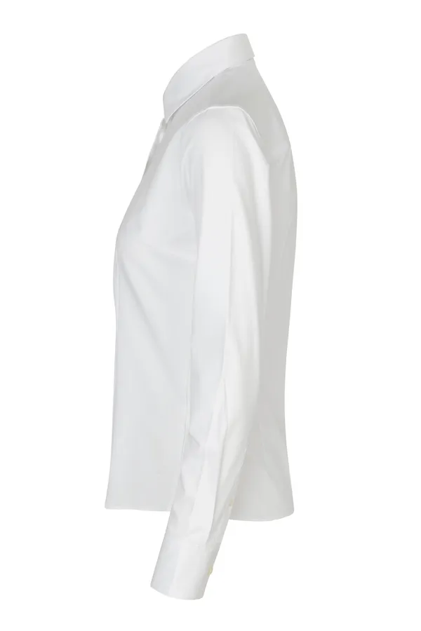 SEVEN SEAS Hybrid shirt | modern | Damen Weiss
