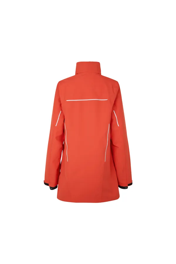 Zip-n-Mix Shell-Jacke | Damen Orange