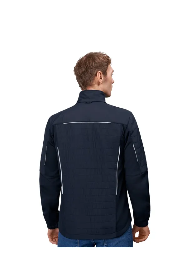 Zip-n-Mix Jacke | Hybrid Navy