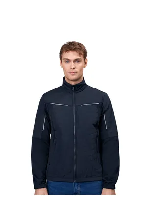 Zip-n-Mix Jacke | Hybrid Navy