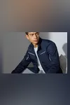 Zip-n-Mix Jacke | Hybrid Navy