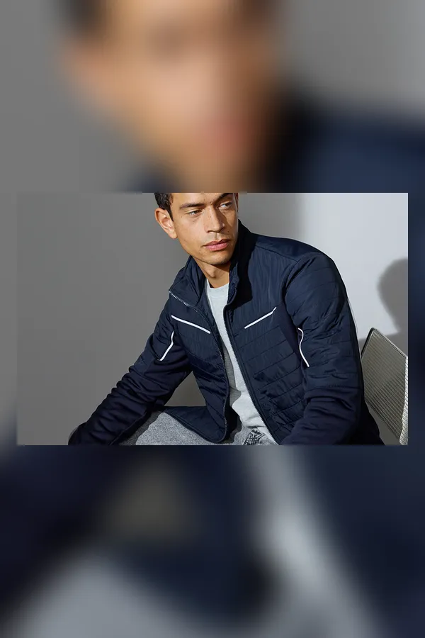 Zip-n-Mix Jacke | Hybrid Navy