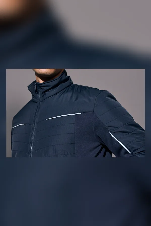 Zip-n-Mix Jacke | Hybrid Navy