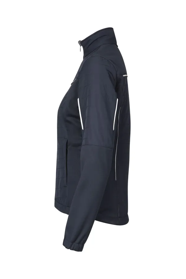 Zip-n-Mix Jacke | Hybrid | Damen Navy