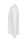 Langarm Poloshirt | Stretch Weiss