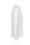 Langarm Poloshirt | Stretch Weiss