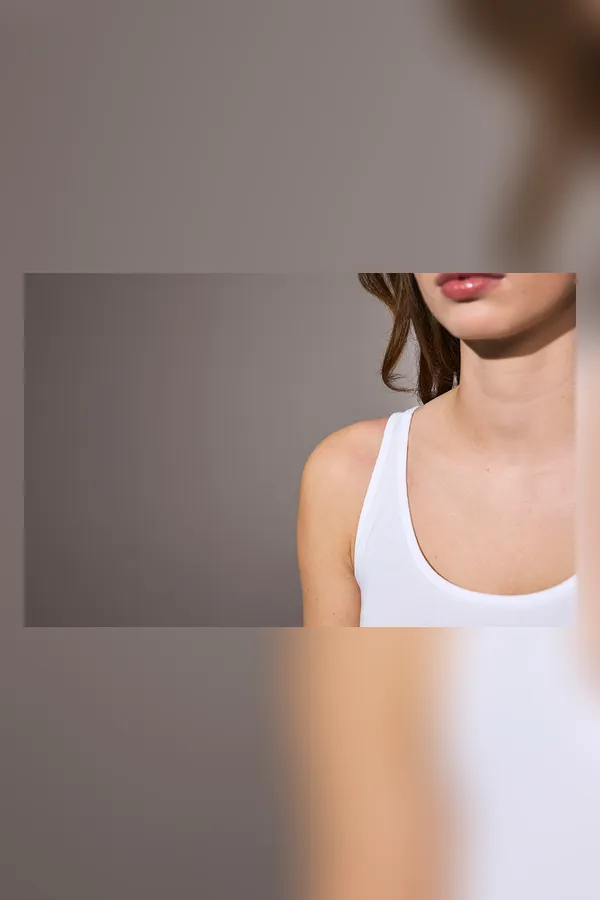 Tanktop | Stretch | Damen Weiss