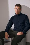 PRO Wear CARE Cardigan | ungebürstet | ¼ Zip Navy