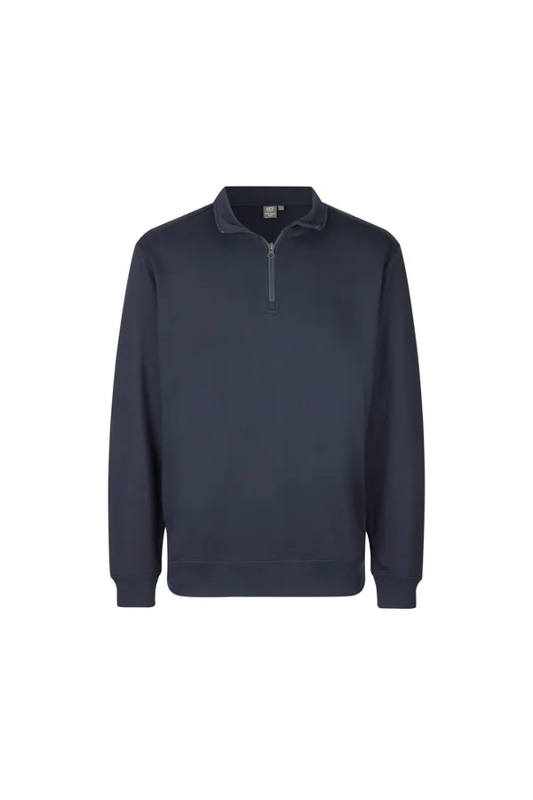 PRO Wear CARE Cardigan | ungebürstet | ¼ Zip Navy
