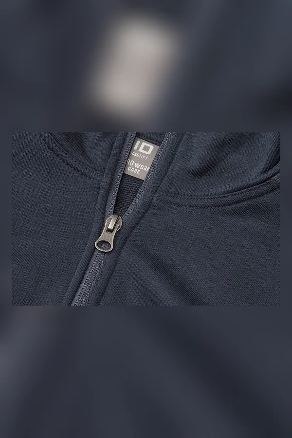 PRO Wear CARE Cardigan | ungebürstet | ¼ Zip | Damen Navy