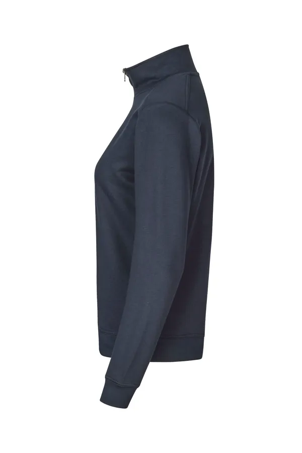 PRO Wear CARE Cardigan | ungebürstet | ¼ Zip | Damen Navy