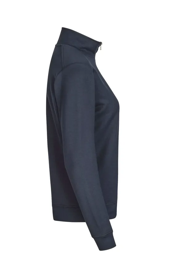 PRO Wear CARE Cardigan | ungebürstet | ¼ Zip | Damen Navy