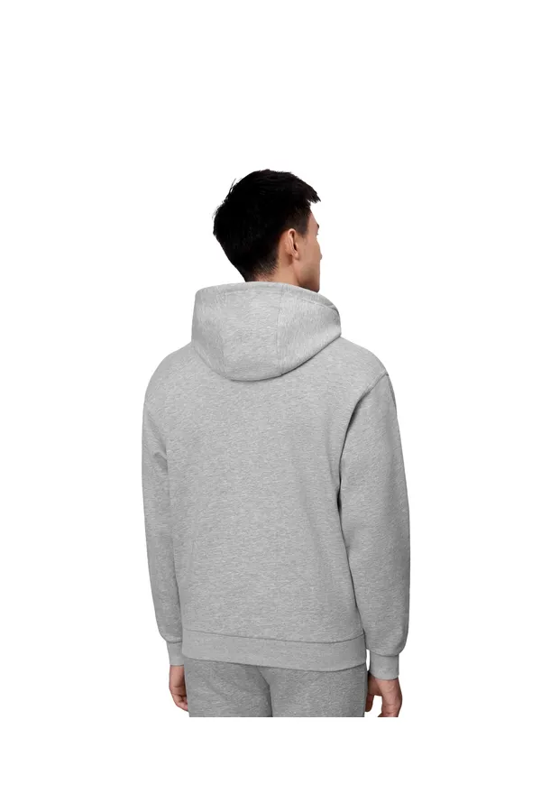 Hoodie | Kängurutasche | unisex Grau meliert