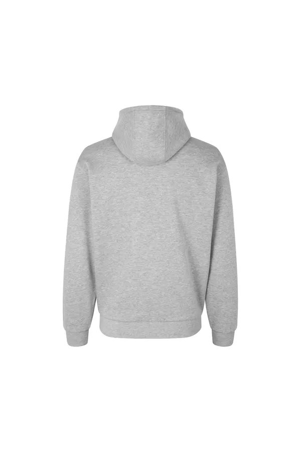 Hoodie | Kängurutasche | unisex Grau meliert