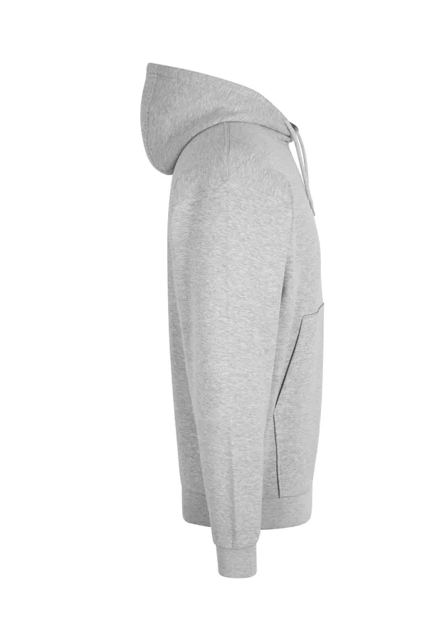 Hoodie | Kängurutasche | unisex Grau meliert
