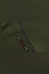 Fleecejacke | eingefasst Oliv