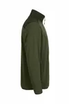 Fleecejacke | eingefasst Oliv