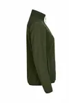 Fleecejacke | eingesfasst | Damen Oliv