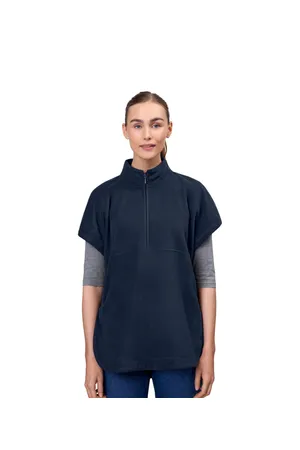 Fleece Tunika | unisex Navy