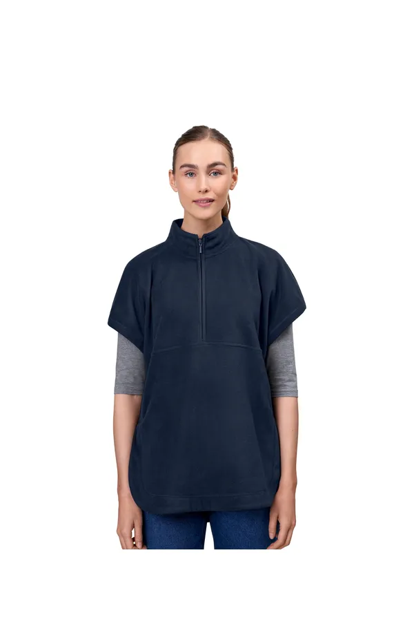 Fleece Tunika | unisex Navy