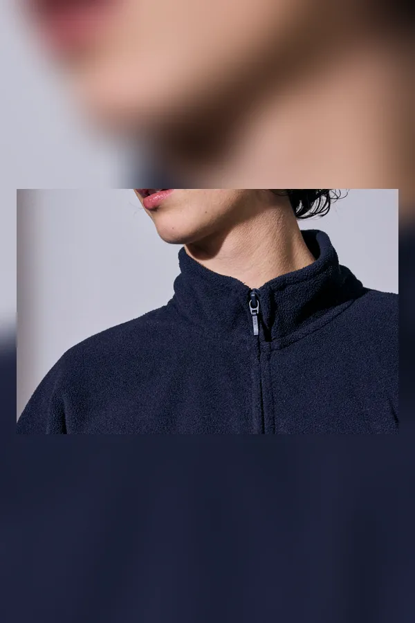 Fleece Tunika | unisex Navy