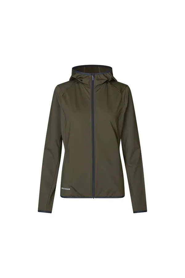 GEYSER stretch hoodie | Damen Oliv