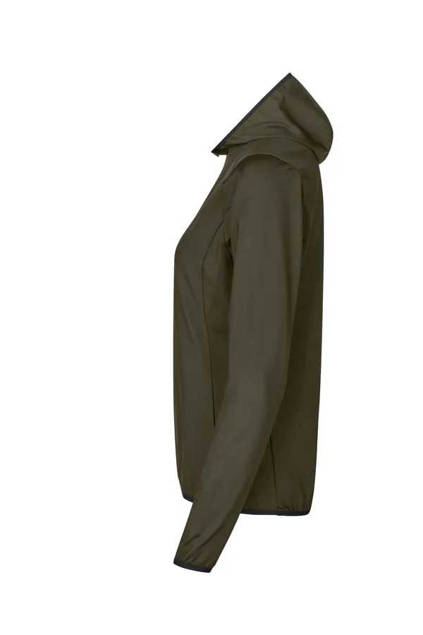 GEYSER stretch hoodie | Damen Oliv
