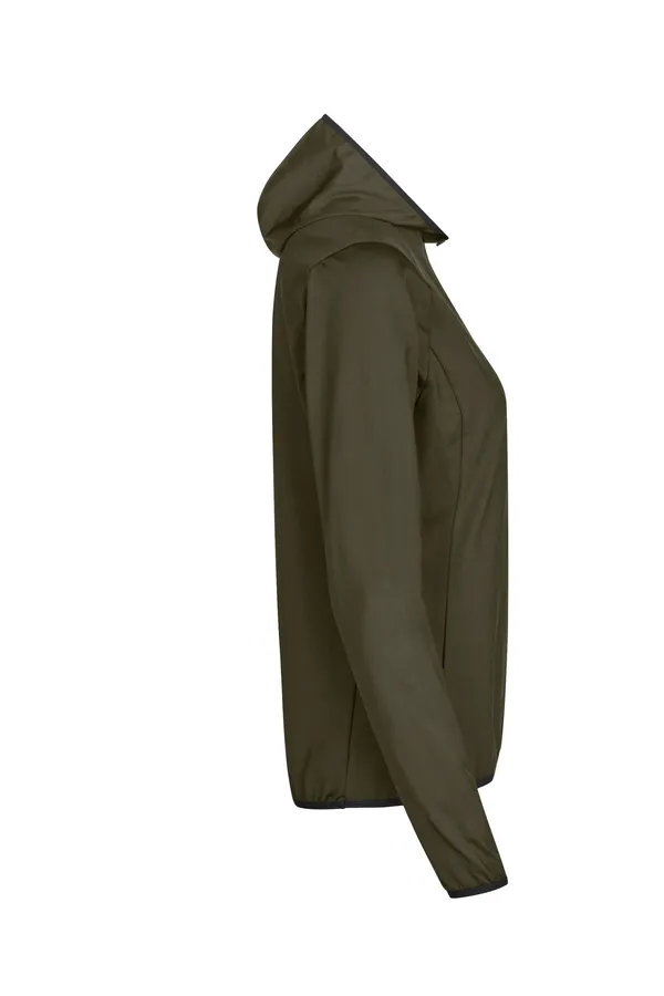 GEYSER stretch hoodie | Damen Oliv