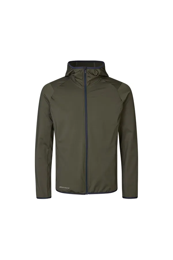 GEYSER stretch hoodie Oliv