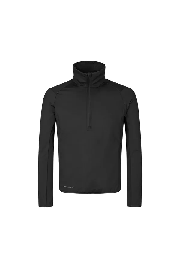 GEYSER stretch trainer | ¼ zip Schwarz