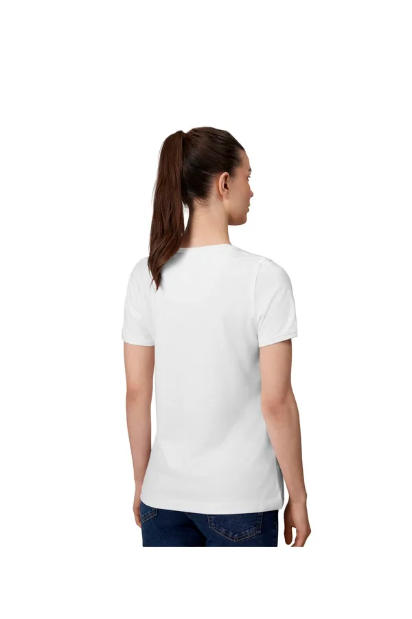 PRO Wear CARE T-Shirt | V-Ausschnitt | Damen Weiss