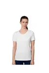 PRO Wear CARE T-Shirt | V-Ausschnitt | Damen Weiss