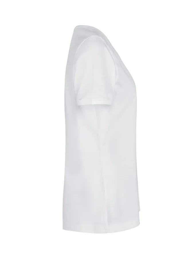 PRO Wear CARE T-Shirt | V-Ausschnitt | Damen Weiss