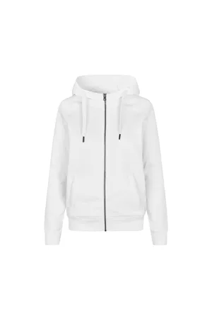 CORE Hoodie | Reißverschluss | Damen Weiss