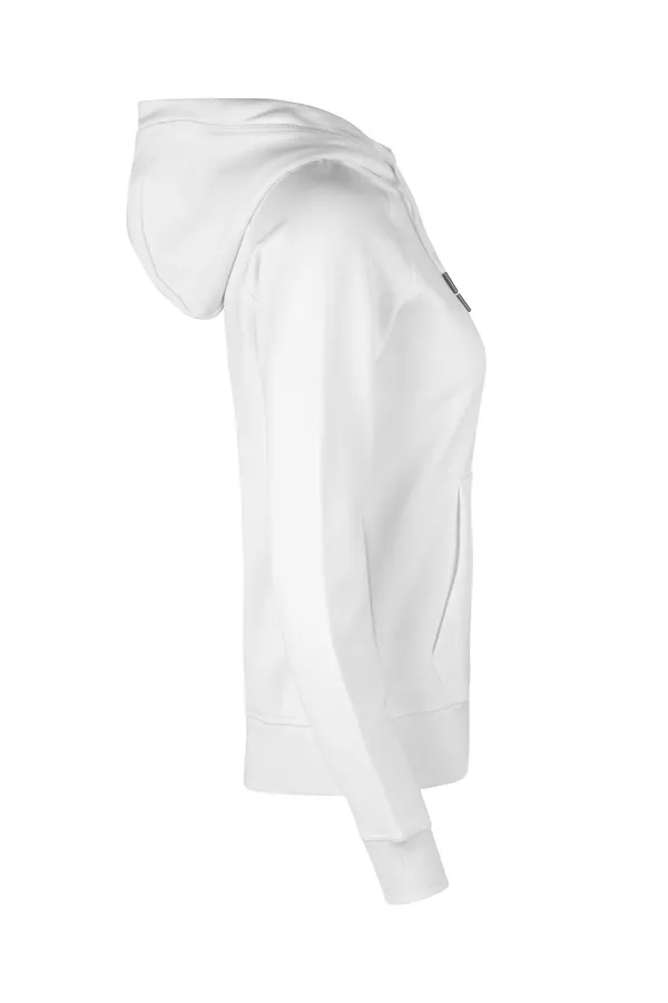 CORE Hoodie | Reißverschluss | Damen Weiss